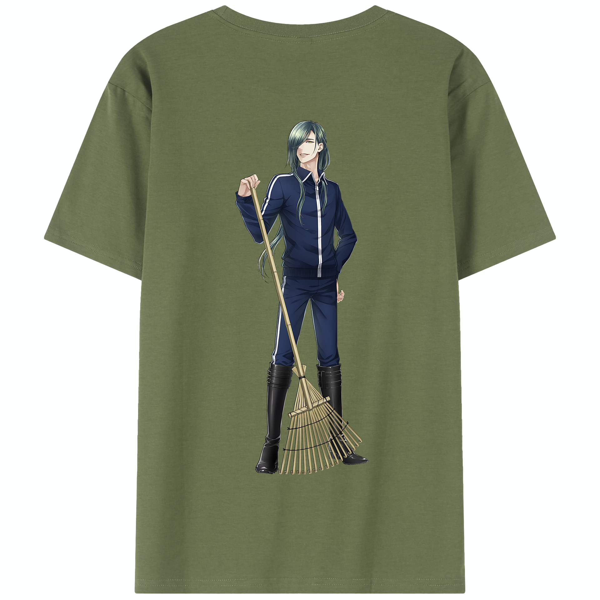 （画像用） 刀剣乱舞 Touken Ranbu 綿100％半袖Tシャツ（背面プリント）